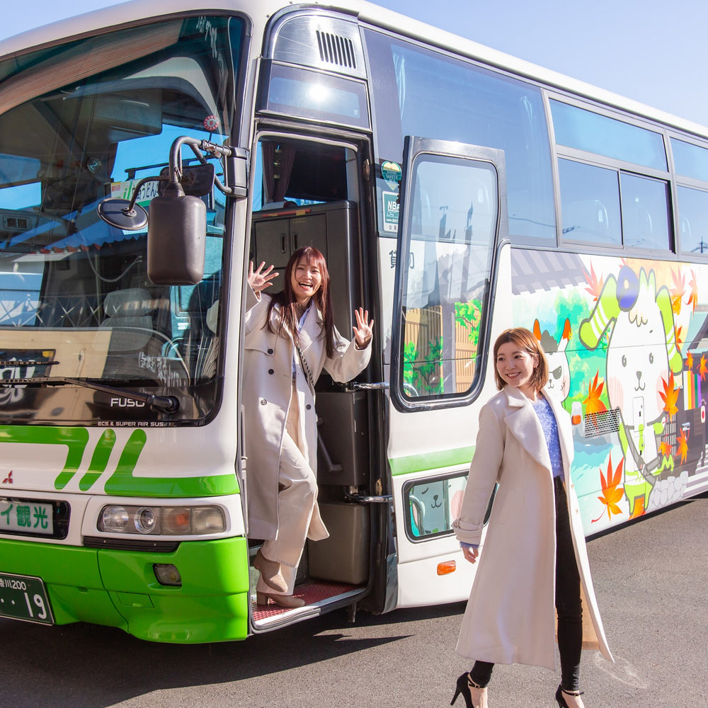 新しいオリーブうどん作り体験とJR高松駅からの市内周遊バス観光がセットになったモニターツアーの提供を開始！